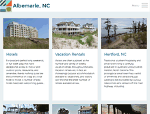 Tablet Screenshot of albemarle-nc.com